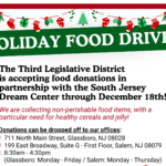 Burzichelli, Simmons & Bailey Announce Holiday Food Drive